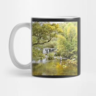 Fly Fishing in the River Wye Mug